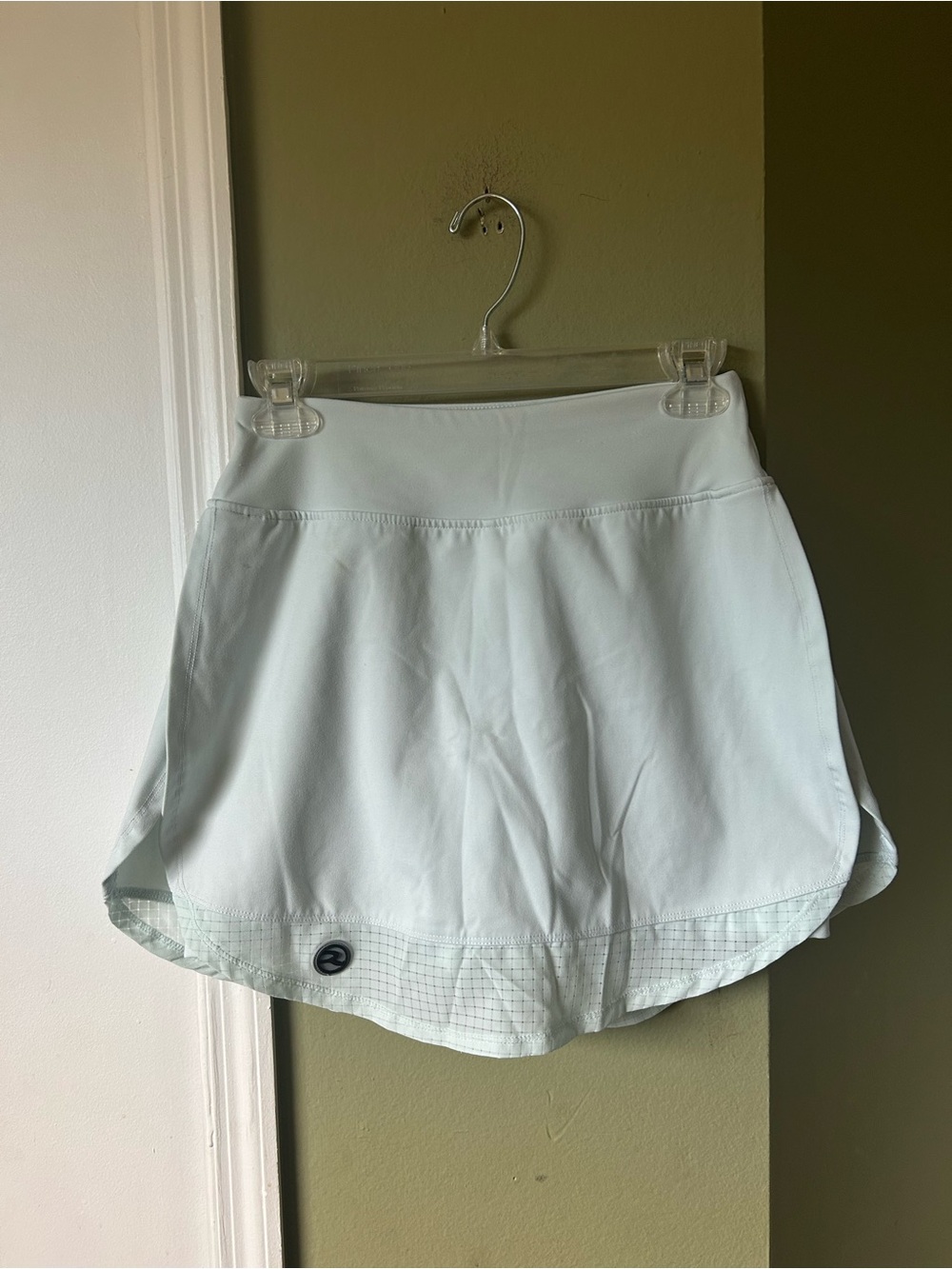 Real Life  Mint Green Circle Skirt with Built-In Shorts Sz S